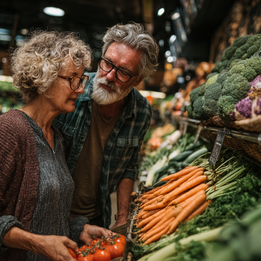 Специалист по хранене консултира клиент